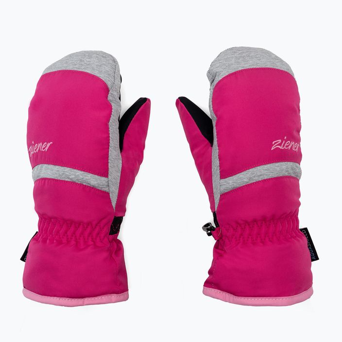 Mănuși de snowboard cu un singur deget pentru copii ZIENER Lejanos As Mitten, roz, 801947.766 2