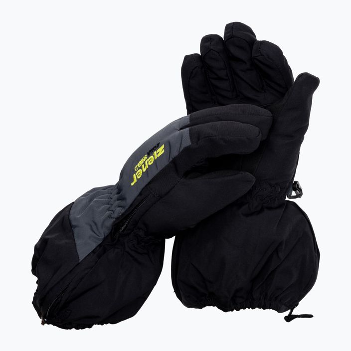 Mănuși de schi pentru copii ZIENER Levio As Minis, negru, 801976.12