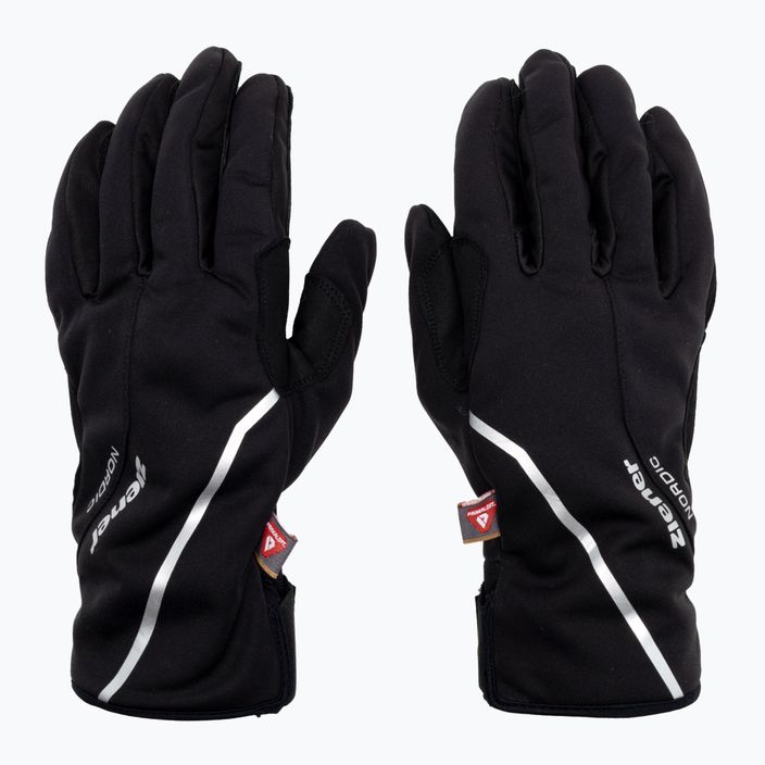 Mănuși de schi ZIENER Ultimo Pr Glove Cross country Black 8, negru, 808265.12 3