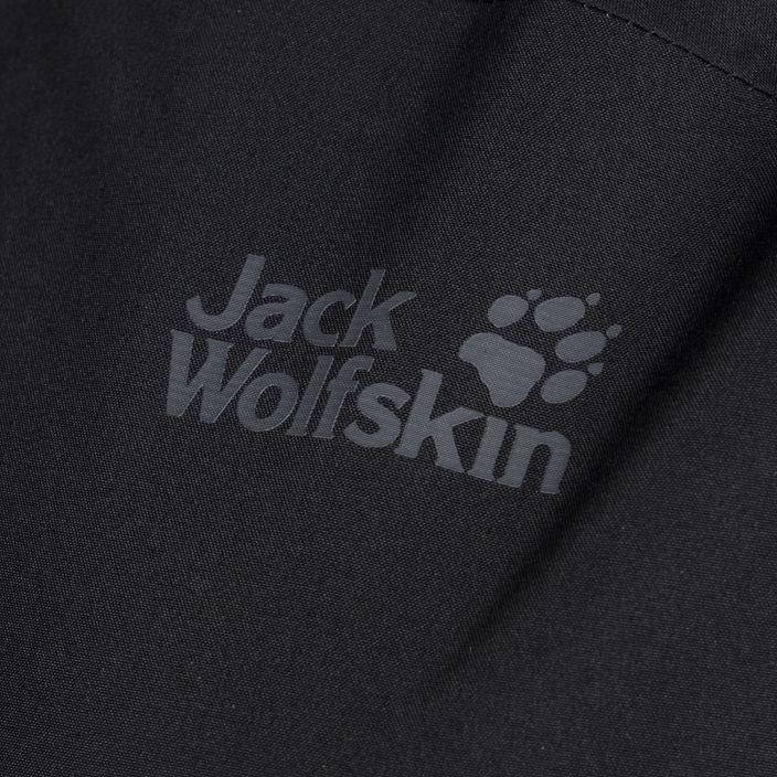Jack Wolfskin jachetă de ploaie pentru femei Evandale negru 1111191 6