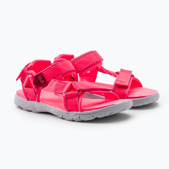 Jack Wolfskin Seven Seas 3 sandale de drumeție pentru copii roz 4040061_2172_340 5