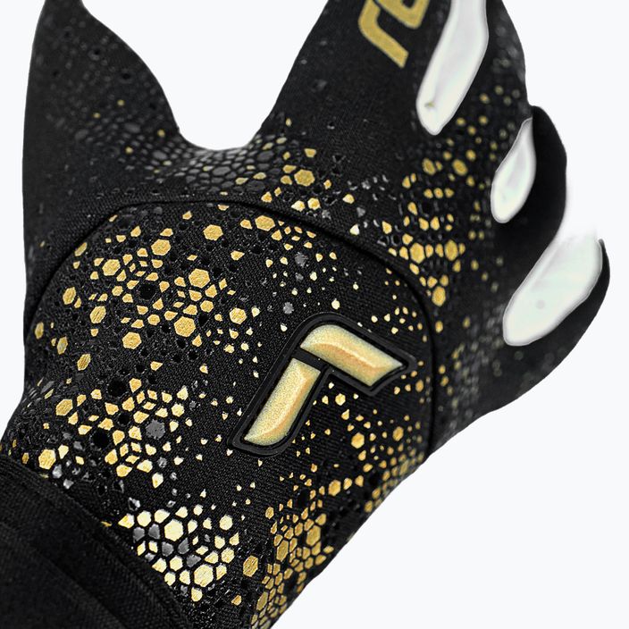 Mănuși de portar Reusch Pure Contact Gold X GluePrint negru-galbene 527075-7707 9