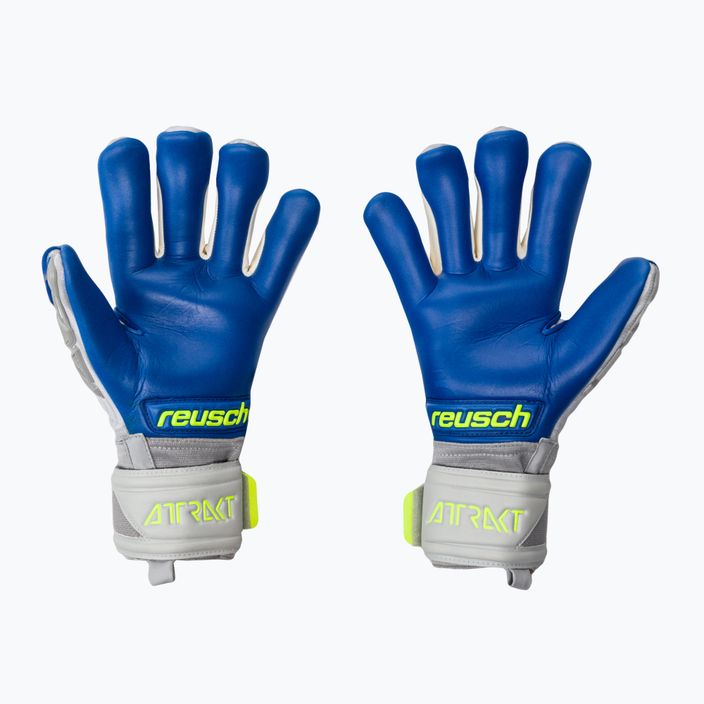 Mănuși de portar Reusch Attrakt Freegel Gold Finger Support, gri 5270130-6006 2