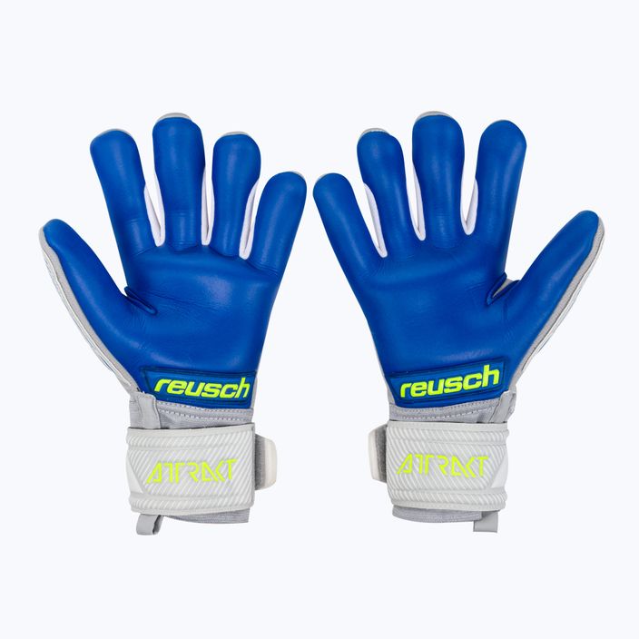 Mănuși de portar Reusch Attrakt Grip Evolution cu suport pentru degete gri 5270820 2