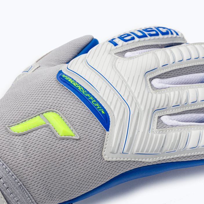 Mănuși de portar Reusch Attrakt Grip Evolution cu suport pentru degete gri 5270820 3