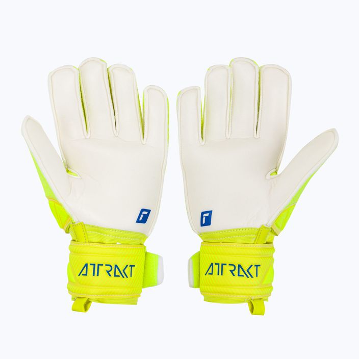 Mănuși de portar Reusch Attrakt Solid galben 527051515-2001 2