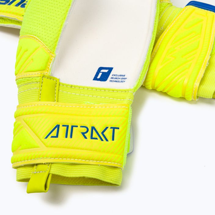 Mănuși de portar pentru copii Reusch Attrakt Grip galben 5272815 4