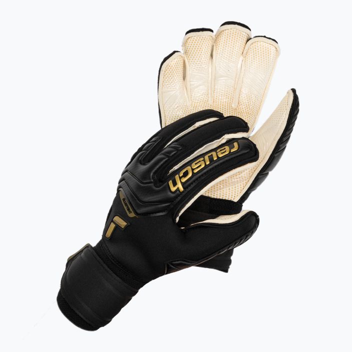 Mănuși de portar Reusch Attrakt Gold X GluePrint Ortho-Tec negru 5270970 2