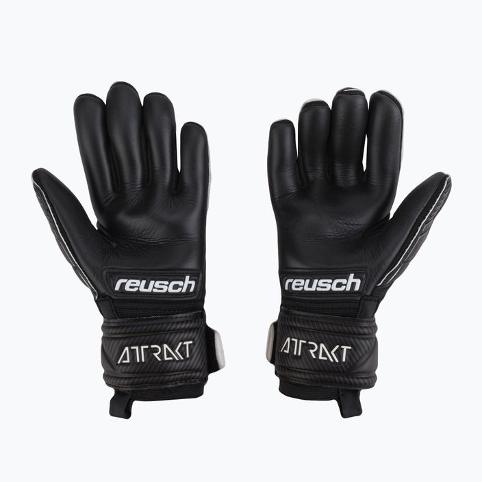 Mănuși de portar pentru copii Reusch Attrakt Infinity Junior negru 5272725-7700 2