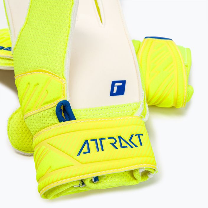 Mănuși de portar pentru copii Reusch Attrakt Solid Junior galben 527251515-2001 4