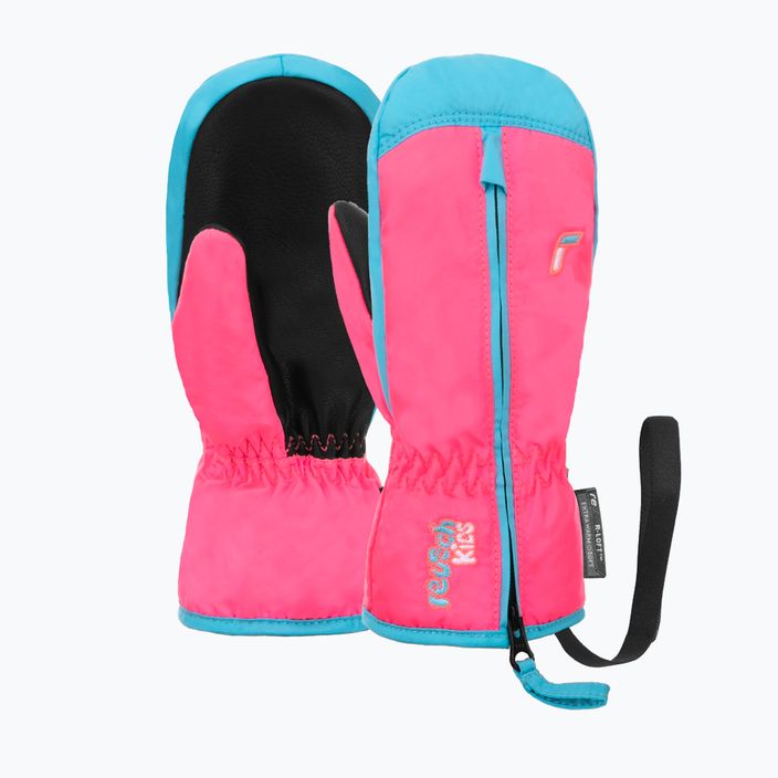 Mănuși de schi pentru copii Reusch Ben Mitten mănuși de schi pentru copii knockout roz / buton de burlac 5