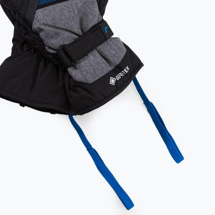 Mănuși de schi pentru copii Reusch Flash Gore-Tex negru/albastru 62/61/305 5