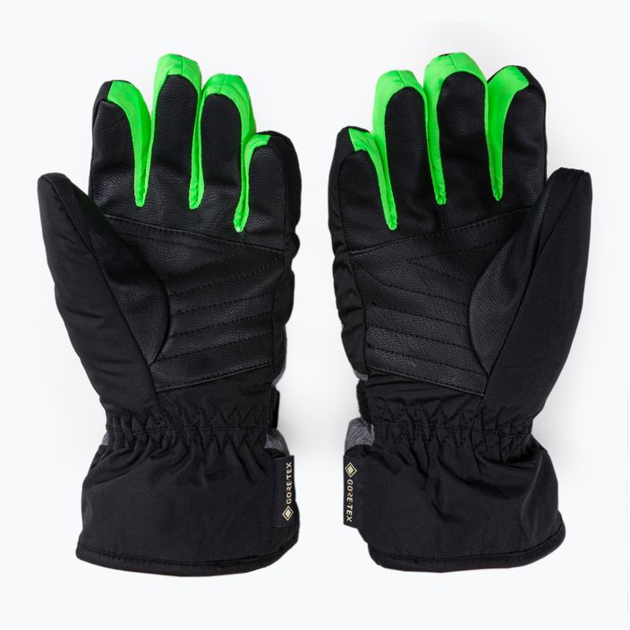 Mănuși de schi pentru copii Reusch Flash Gore-Tex negru/verde 62/61/305 2