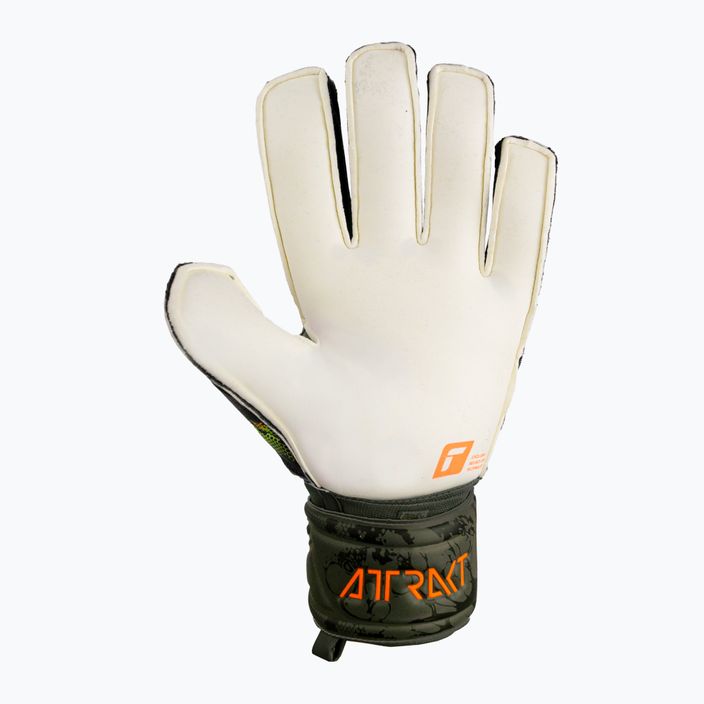 Mănuși de portar Reusch Attrakt Grip Finger Support verzi-portocalii 5370010-5556 7