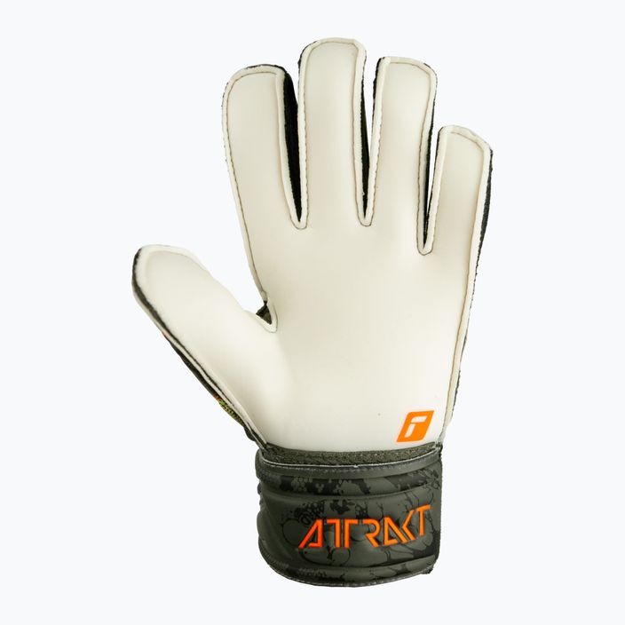 Mănuși de portar pentru copii Reusch Attrakt Solid Finger Support Junior verzi 5372010-5556 6