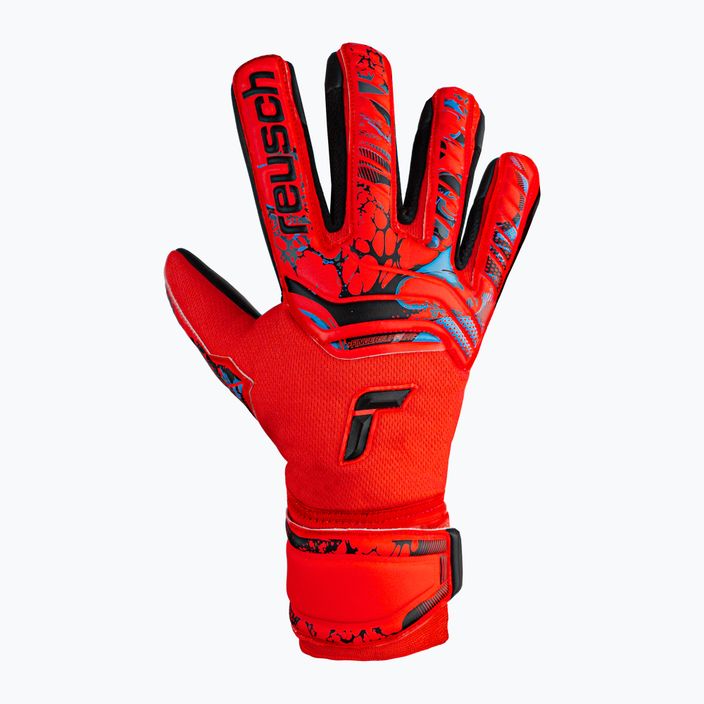 Reusch Attrakt Grip Evolution Mănuși de portar cu suport pentru degete, roșu 5370820-3333 5