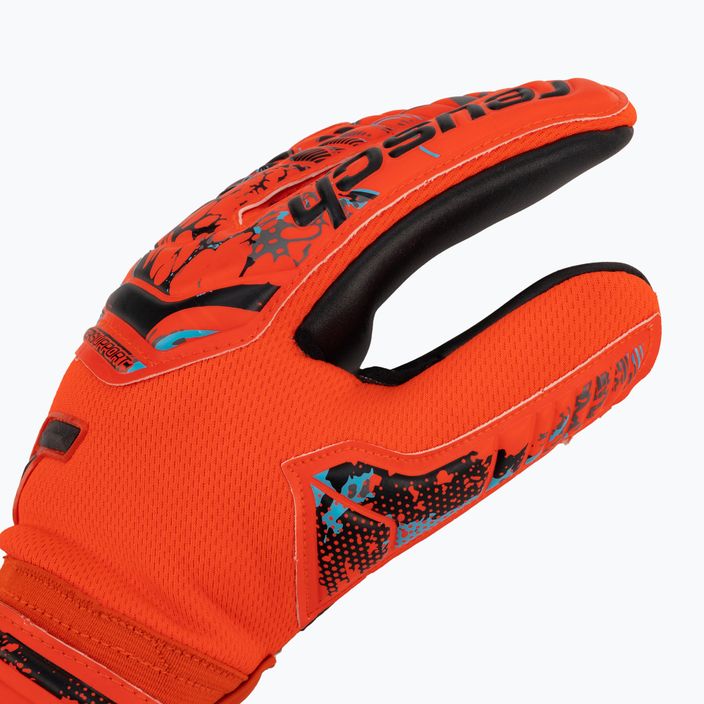 Reusch Attrakt Grip Evolution Mănuși de portar cu suport pentru degete, roșu 5370820-3333 3