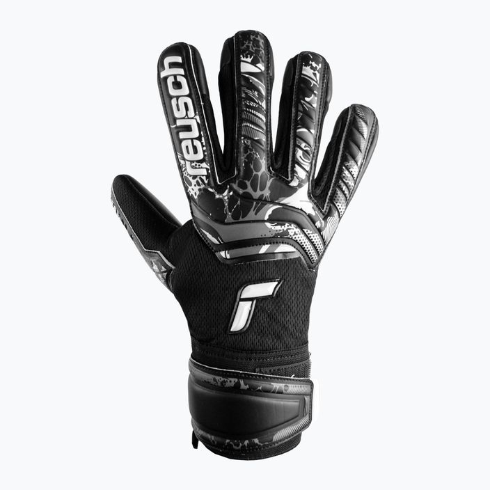 Reusch Attrakt Infinity Infinity Finger Support Goalkeeper Gloves negru 5370720-7700 4