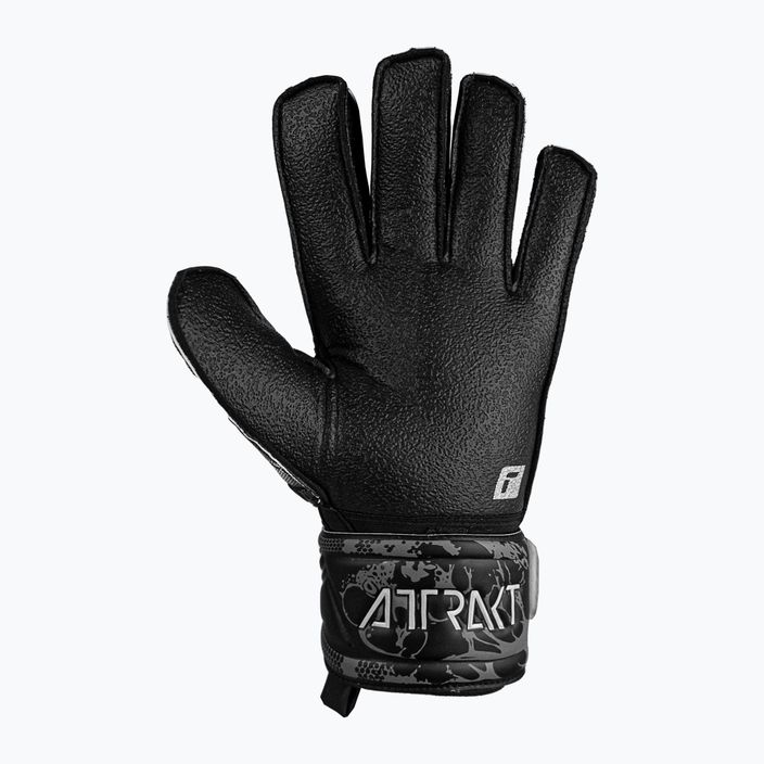 Reusch Attrakt Resist Resist Finger Support Goalkeeper Gloves negru 5370610-7700 5