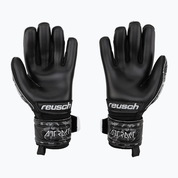 Mănuși de portar pentru copii Reusch Attrakt Infinity Junior negru 5372725-7700 2