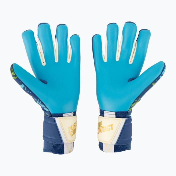 Mănuși pentru portar Reusch Pure Contact Aqua albastru 5370400-4433 2