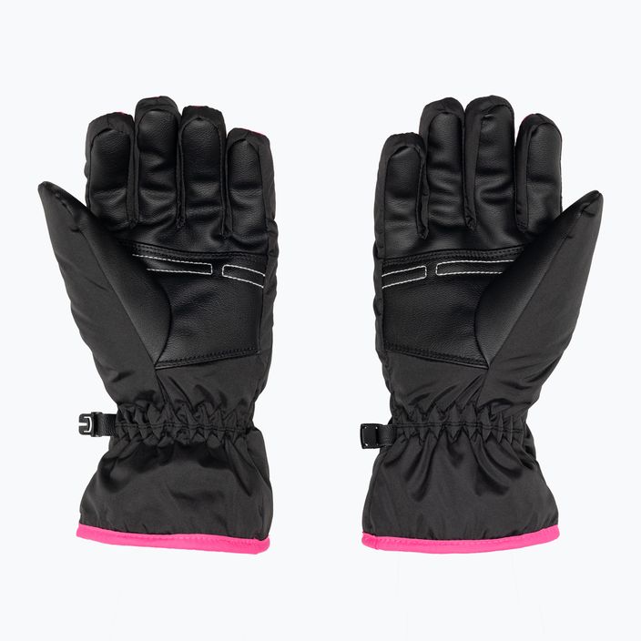 Mănuși de schi pentru copii Reusch Alan black/pink glo 2