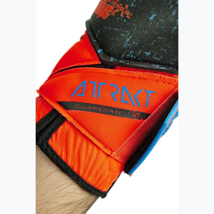 Mănuși de portar Reusch Attrakt Fusion Guardian hyper orange/electric blue/black 8