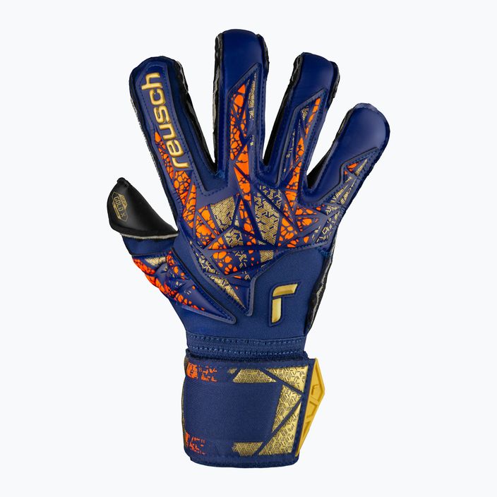 Mănuși de portar Reusch Attrakt Gold X Evolution premium blue/gold/black 2