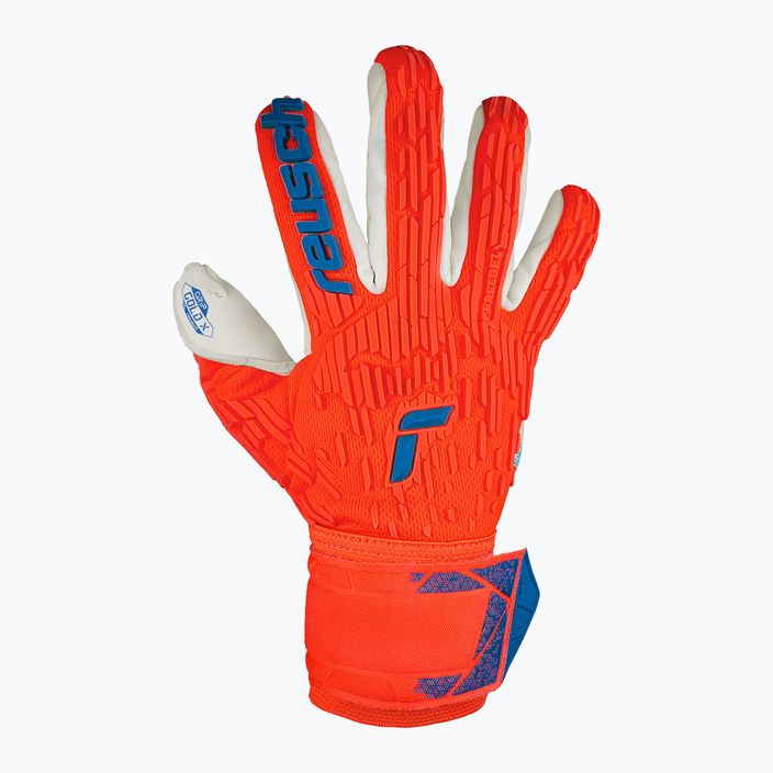 Mănuși de portar Reusch Attrakt Gold X Freegel hyper orange/electric blue 2