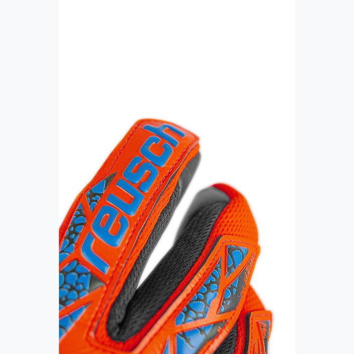Mănuși de portar Reusch Attrakt Duo hyper orange/electric blue/black 5