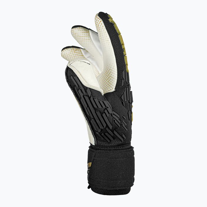 Mănuși de portar Reusch Attrakt Freegel Gold X GluePrint Finger Support black/gold 4