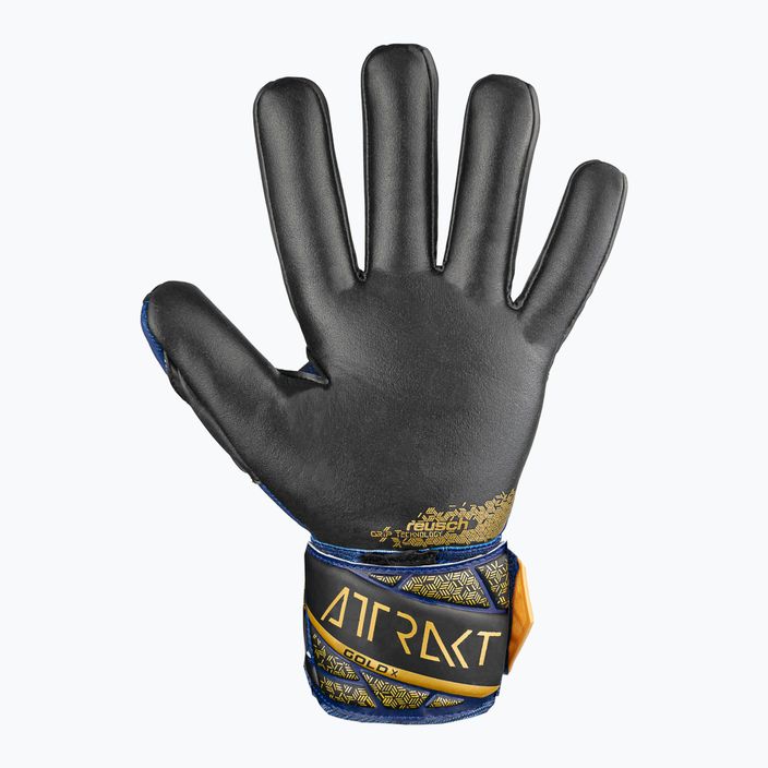 Mănuși de portar Reusch Attrakt Gold X NC premium blue/gold/black 3