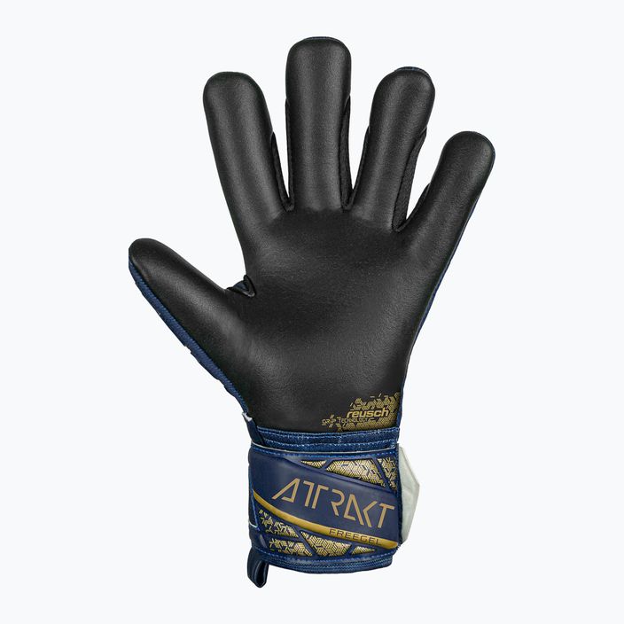 Mănuși de portar Reusch Attrakt Freegel Silver premium blue/gold/black 3