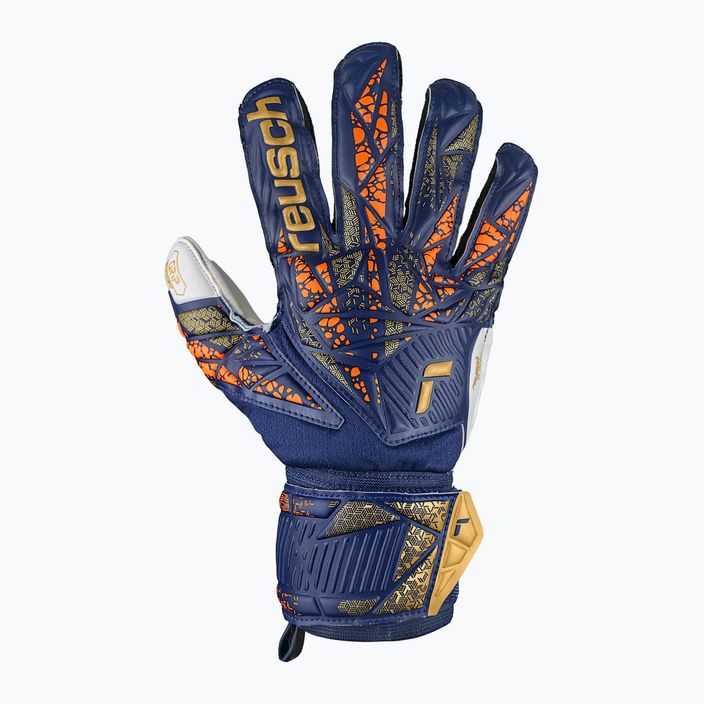 Mănuși de portar Reusch Attrakt Grip premium blue/gold 2