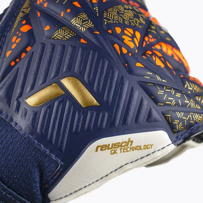 Mănuși de portar Reusch Attrakt Grip premium blue/gold 6