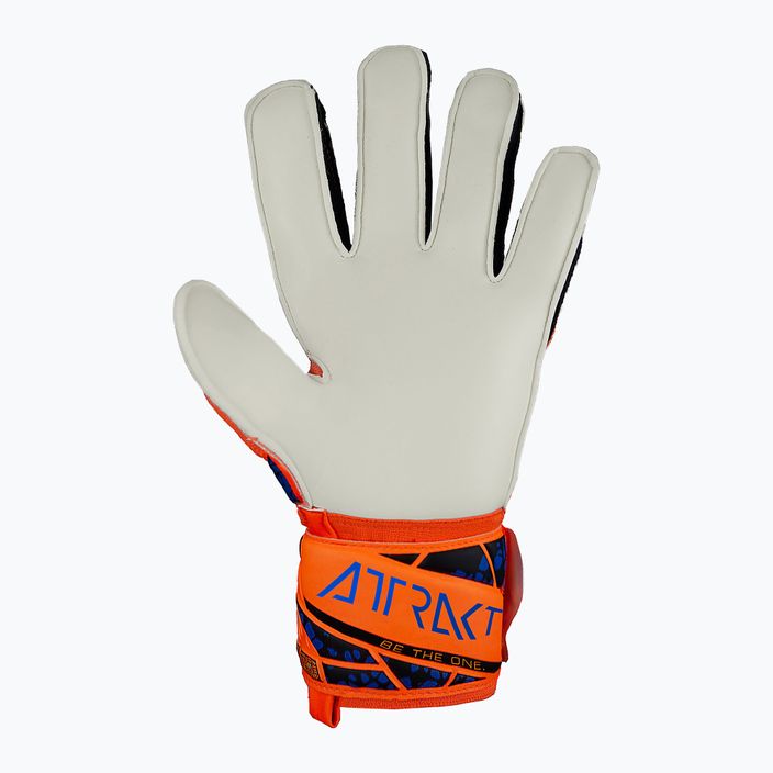 Mănuși de portar Reusch Attrakt Solid hyper orange/electric blue 3