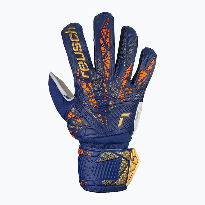 Mănuși de portar Reusch Attrakt Solid premium blue/gold 2