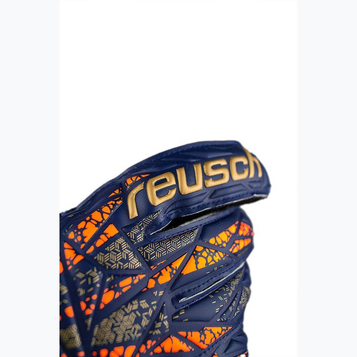 Mănuși de portar Reusch Attrakt Solid premium blue/gold 5