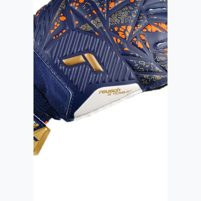 Mănuși de portar Reusch Attrakt Solid premium blue/gold 6