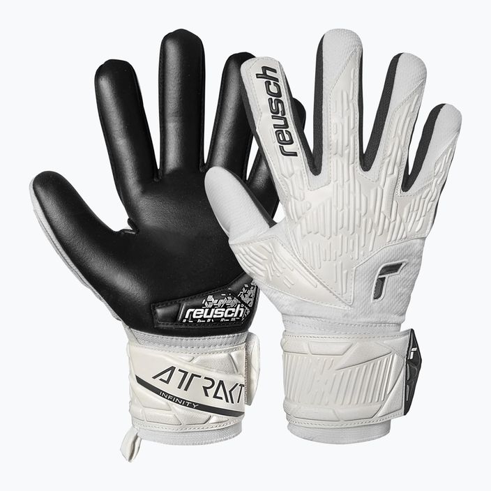 Mănuși de portar Reusch Attrakt Infinity NC white/black