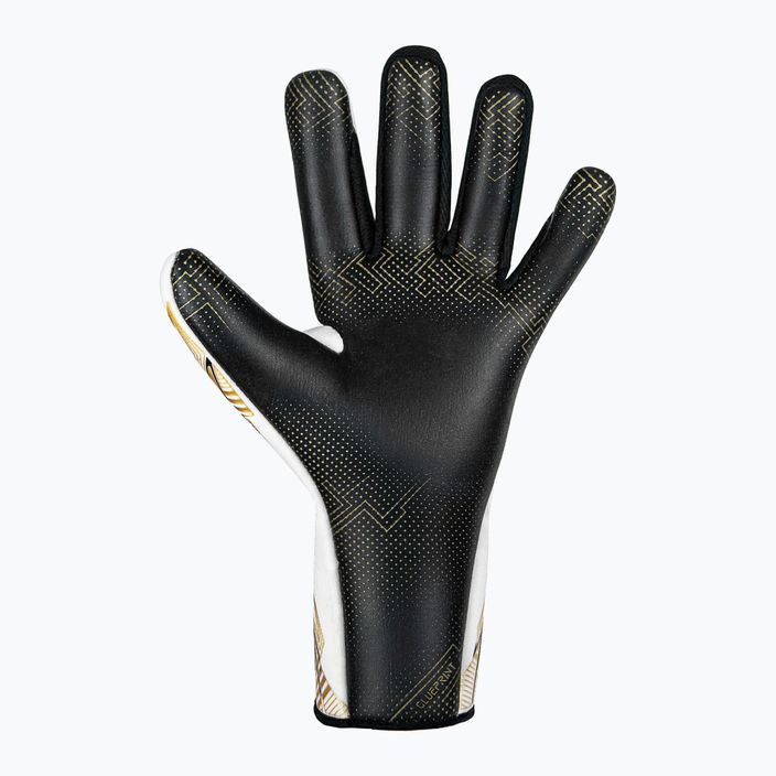 Mănuși de portar Reusch Pure Contact Gold X GluePrint Strapless white/gold/black 3