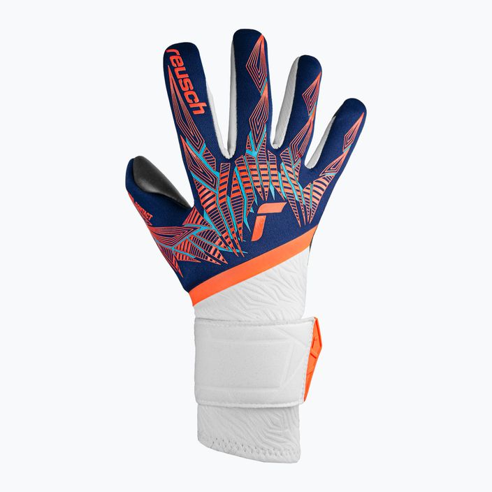 Mănuși de portar Reusch Pure Contact Gold premium blue/electric orange/black 2