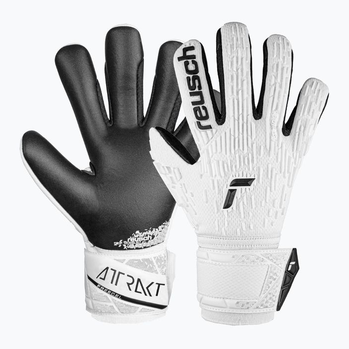 Mănuși de portar Reusch Attrakt Freegel Silver white/black