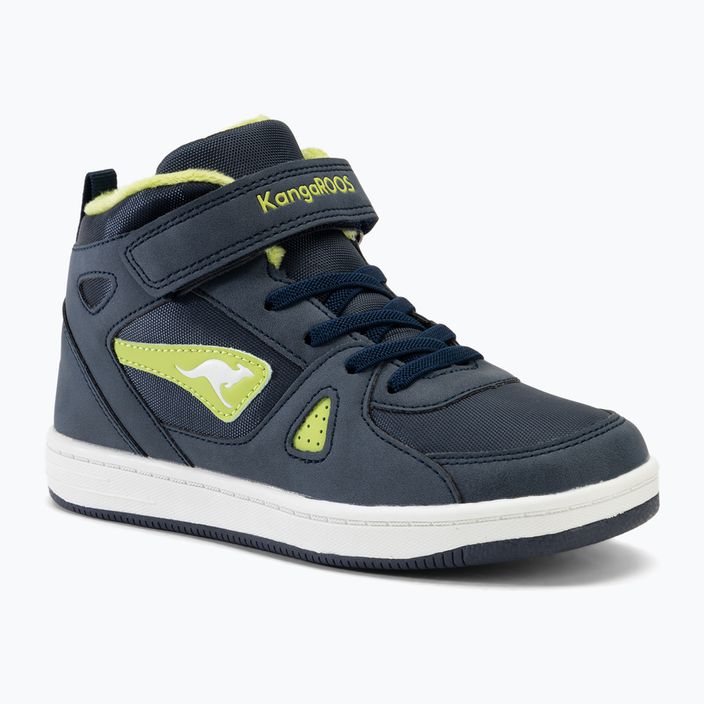 Încălțăminte pentru copii KangaROOS K-CP Kalley II EV dk navy / lime