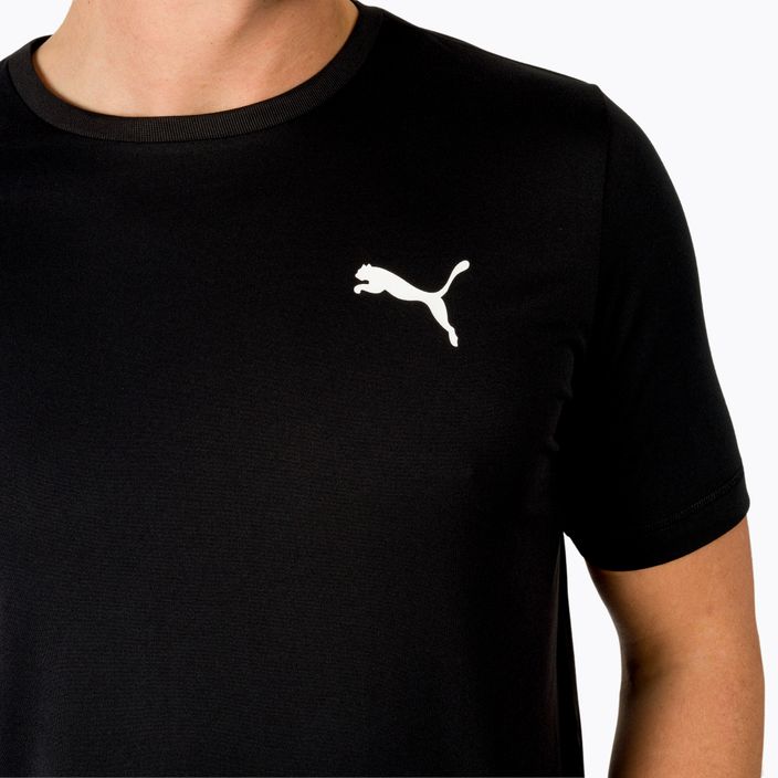 Tricou de antrenament pentru bărbați Puma Active Small Logo negru 586725 5