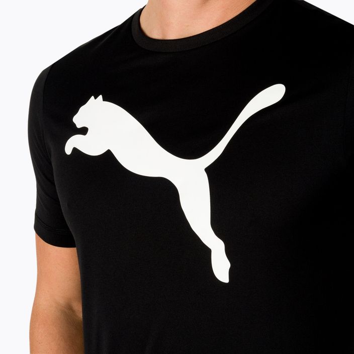 Tricou de antrenament pentru bărbați Puma Active Big Logo negru 586724 5