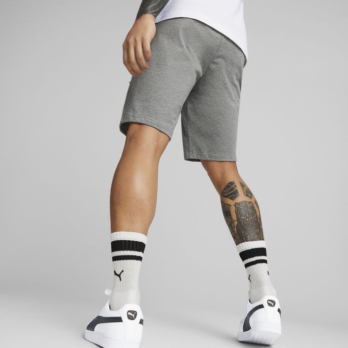 Pantaloni scurți pentru bărbați PUMA Ess Jersey medium gray heather 5