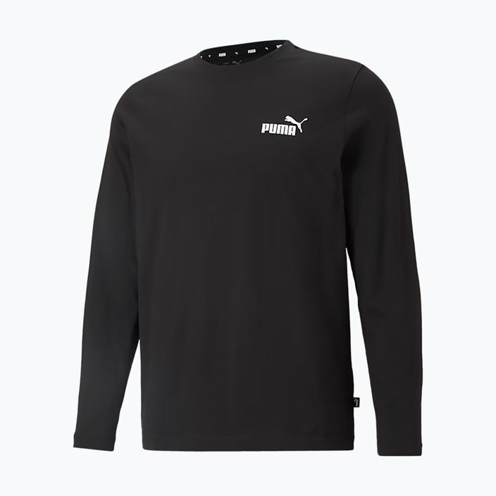 Longsleeve pentru bărbați PUMA Essentials Small Logo Tee puma black