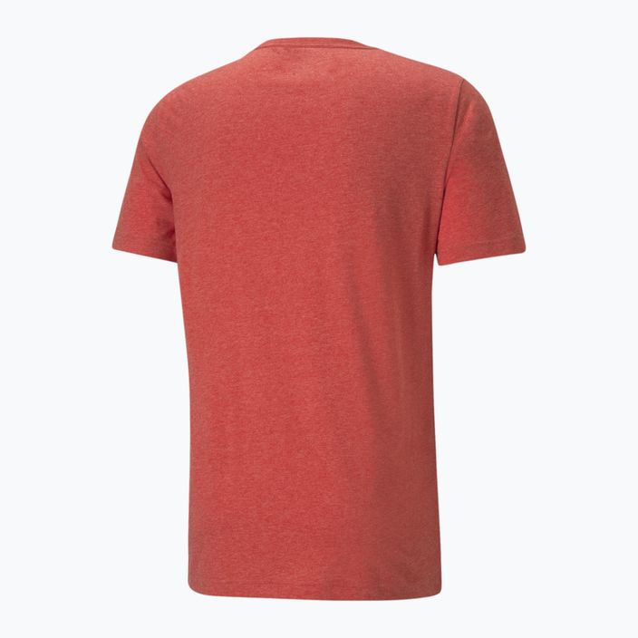 Tricou pentru bărbați PUMA Essentials Heather Tee high risk red 5