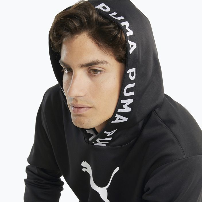 Bluză de antrenament pentru bărbați PUMA Train Power Fleece Hoodie puma black 4